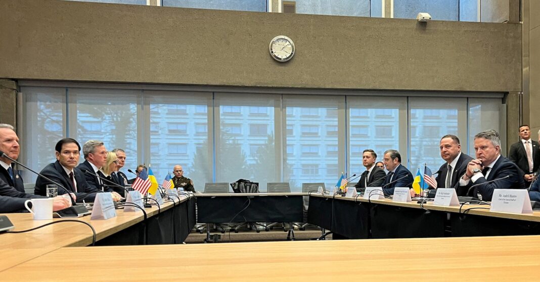 Голова делегації США Марко Рубіо запевнив у прогресі, але остаточно мирний договір узгодять Трамп і Зеленський